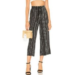 Cupcakes and Cashmere Malena Pants in Black Stripe